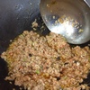 肉味噌制作中！