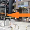 南口駅前を専有していた古い店舗が移転。少しすっきり