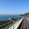 豊浜大橋からの下り坂＠大崎下島