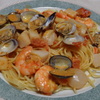 魚介トマトパスタ