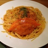渡り蟹のトマトクリームスパゲティ