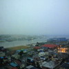 釧路港　小雨