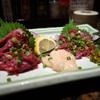 馬刺し盛り合わせ　1180円