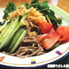 冷やしたぬき蕎麦