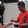 サインに感激
