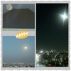 こんなにきれいなお月さま♡きれいに撮れなくて(>.<)