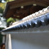 鎌倉の圓覚寺：整然と並ぶ瓦が美しい