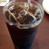 ビッグサイズのアイスコーヒー