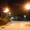 朝起きたら雪でビビった　AM5:07撮影