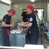 ４、５人体制で切り盛りしていました。