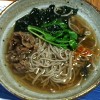 蕎麦（自宅のお昼ご飯）