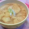 お麩の麦味噌汁
