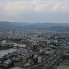 天守からの唐津市