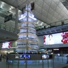 スワロフスキーのデコレーション＠香港空港