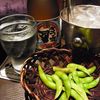 枝豆つかみ取り＠4.8ドルは半分隣の人に
