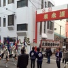 パレードの執着地点。
