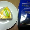 チーズケーキとコーヒー