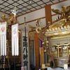 4.5トンの日本一の神輿と2.5トンの二宮神輿