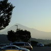 最後のＰＡから見えた富士山。