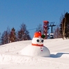 巨大雪だるま