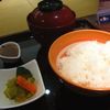 ごはんセット　有料でひじきご飯などに変更可