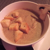 マッシュルームのスープ。中身濃い。