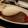 カレーとカツ丼の相盛り