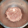 合わせた挽肉