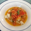 朝ごはん ミネストローネ。じゃがいものニョッキいり