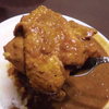 インパクトあり!焼かないでルーとそのままに混んだ？