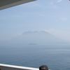 同じく、フェリーから見た桜島です。
