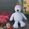 湯布院のスヌーピー茶屋でSNOOPYとツーショット