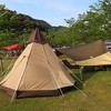キャンプの達人による素晴らしいセッティング!!