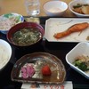  温泉宿の朝食。特色はないけど悪くなかったです