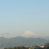 東名から見える広大な富士山