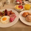 2日目の朝食。
