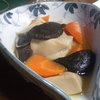 高野豆腐としいたけにんじん炊き合わせ