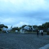 中には、飛行機や戦車が・・・