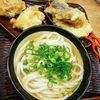 うどん丸香のかけと天ぷら