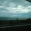 新潟の高速から海