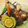 秋刀魚の柚庵焼き。
