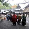 神嘗祭の行列