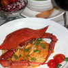 渡り蟹トマトクリームパスタ