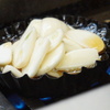 老舗の焼肉屋さんでﾆﾝﾆｸ焼き