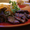 牛肉のﾋﾟﾝｸﾍﾟｯﾊﾟｰｿｰｽ