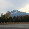 岩手山。東北道を下って花巻へ・・