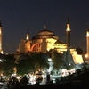 アヤソフィアのライトアップ