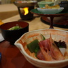 一日目は夕食付お宿