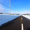 除雪した幹線道路以外は立ち入れません。
