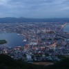 少しずつ灯り始めた18時頃